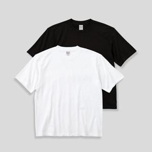 [프린트스타][2PACK] 17수 베이직 무지 오버핏 라운드 반팔 티셔츠