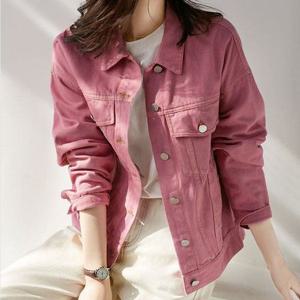 렐라웨어 / 베즈 핑크 데님 자켓_2503RH01