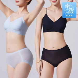 [♥총6종] 데일리 에어쿨 브라&팬티 3세트