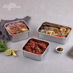 [Shizell] 쉬젤 올뉴엘레강스 밀폐스테인레스밧드 3종세트