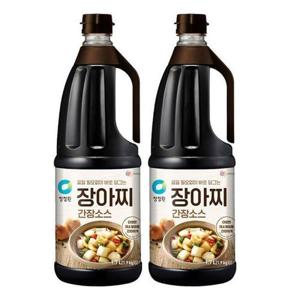 청정원 장아찌 간장 소스 1.7L x 2개