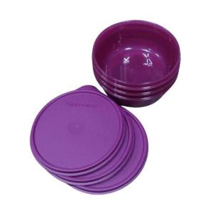 타파웨어 원형 반찬통 냉장고 보관 밀폐 용기 음식 찬통 600ml 3p WFLQJ48