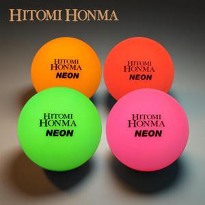 히토미 혼마 비비드 네온 4피스 파크골프공