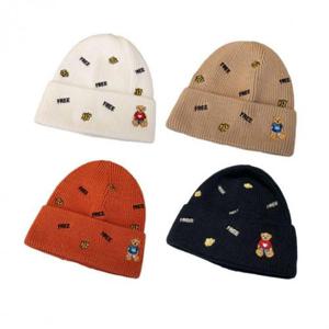 겨울 비니 여자 니트 숏 비니 모자 WFMBL0I