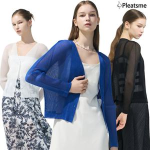 [플리츠미] 에어 메쉬 가디건 1종