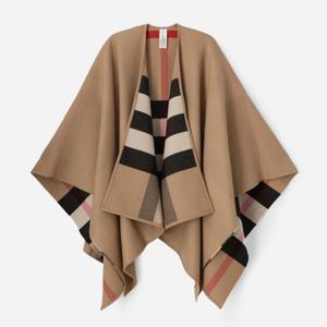 (최초공개)[버버리] 체크 리버시블 울 케이프(40294061)