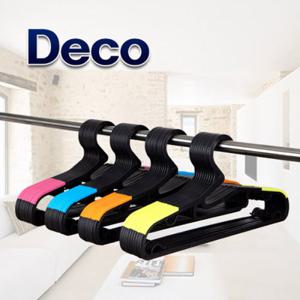 데코 라운드 논슬립옷걸이 30P