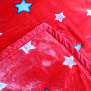 보들보들 극세사 밍크 스타 담요 (150x200cm)