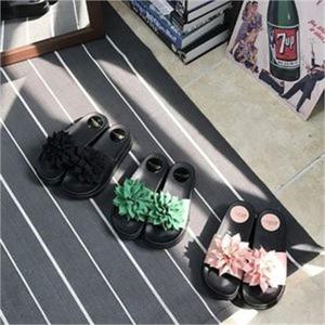 ONM 예쁜 여성 여자 사무실 회사 꽃잎 푹신한 슬리퍼