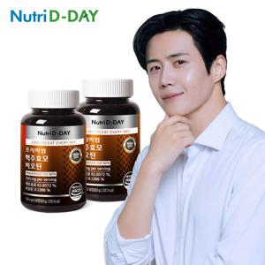 [뉴트리디데이] 프리미엄 맥주효모 비오틴 90정 x 2병 (총6개월분) + 쇼핑백