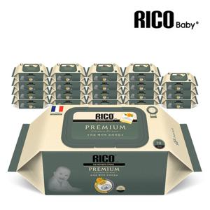 리꼬베이비 프리미엄 아기물티슈 캡형 70매 x 20팩
