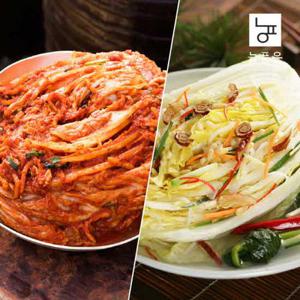 늘품은 포기김치5kg+백김치3kg