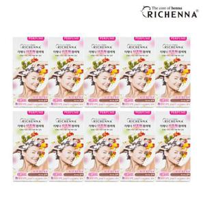 [리체나]샴푸형 퍼퓸 염색제 10박스