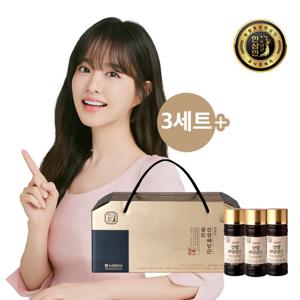 [3세트][농협홍삼  한삼인] 국내산 산삼 산삼배양근 골드 100mlx10병(30일분)