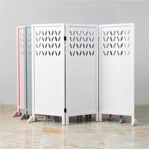 심플리스 잎새 미니 3단 (1200) 파티션 가림막 원목 이동식 접이식 인테리어 칸막이