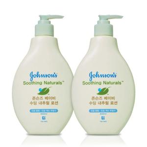 존슨즈베이비 수딩 내추럴 너리싱 로션 400ml x 2개