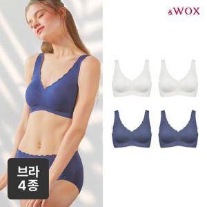 앤왁스 꿈의브라 레이스 런닝형 4종 여성 심리스 브라