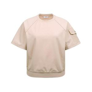 [링스골프]우븐 배색 라운드 티셔츠 L21D1TR153_IC