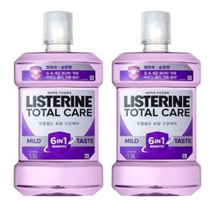 리스테린 토탈케어 마일드 1.5L x 2