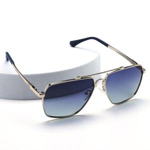 자외선차단 남성 빅사이즈 편광 스퀘어 보잉 선글라스 실버블루 남자선글라스 HWFG2PK6