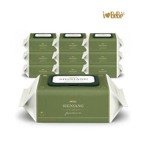 [아이러브베베]시그니앙 오가든 75g 77매 10팩 캡형 아기물티슈