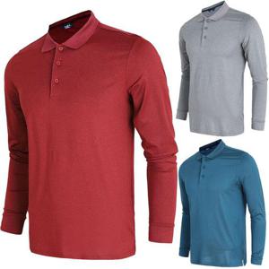 [노블진]BR 카치온 남성긴팔카라티셔츠 남자등산복상의 쿨링티