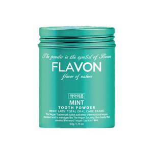 플라본 프리미엄 비건 가루치약 민트 50g