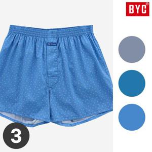 [BYC]BYC트렁크팬티 남자면100팬티 60수 고급 부드러운 사각팬티 세트