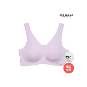 [크로커다일 이너웨어]라이크라 인견쉘론 몰드부착 V넥 브라 1종 CDWBR5N31T