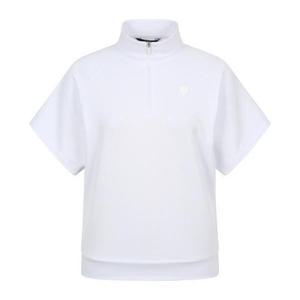 [팬텀][팬텀골프] 여성 나그랑 반집업 반팔티셔츠 221E2TH218_WH_GN