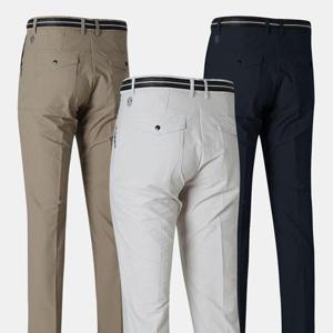 [아즈바이]남성 여름 디자인 스판 밴딩 골프 면바지 YDPT10 중년