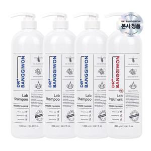 [닥터방기원] 랩 탈모샴푸1000ml X 3개+랩 트리트먼트1000ml X 1개