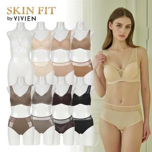 비비안 스킨핏 누디라인 노와이어 브라팬티 16종