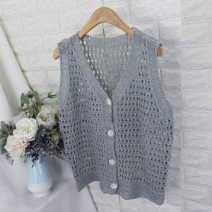 [쿨젠]gan_버튼브이그물조끼VOT여름조끼,그물조끼,펀칭조끼