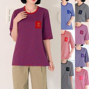 [엄마옷 로즈맘] 로문단가라면티셔츠