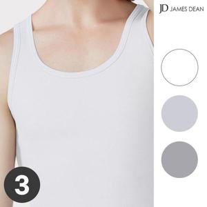 [제임스딘]제임스딘 남자여름런닝세트 시원한 쿨 냉감 민소매 메리야스 3매