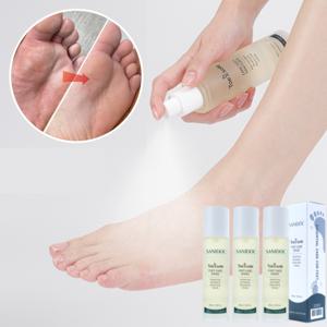 [피부과 전문의 개발]새니닥 토앤솔 풋케어 스프레이 100ml x 3개입 각질 보습 항균 임상시험 완료