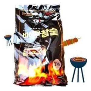 펜션 홈베큐 바베큐참숯 2kg