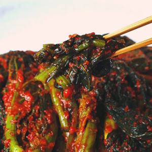 전라도 여수 갓김치 1kg 남도식 국산 국내산 맛있는 매운