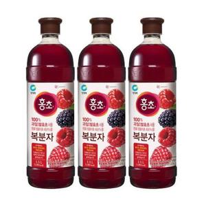 홍초 복분자 1.5L x 3병