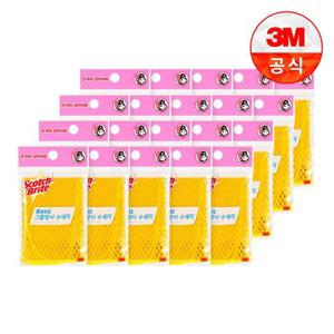 [3M]베이직 그물망사 수세미 1입 20개세트
