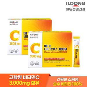 [일동] 고함량 메가 비타민C 3000mg 90포 2박스