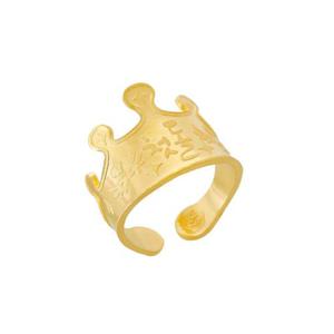 한국금거래소 순금 첫돌 왕관 돌반지 3.75g