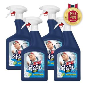 홈스타 맥스프레쉬 욕실용 세정제 750ml x 4개