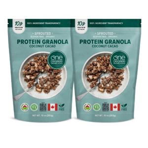 [대상웰라이프] 원디그리 유기농 코코넛 카카오 프로틴 그래놀라 283g 2봉