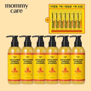 [방송에서만 대용량/마미케어] 애사비 클렌저 대용량 패키지(200ml x 6 + 2ml x 6 + 무료체험 2ml x 1)
