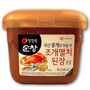 [코스트코] 청정원 순창 조개 멸치 된장 양념 900g 1개 찌개