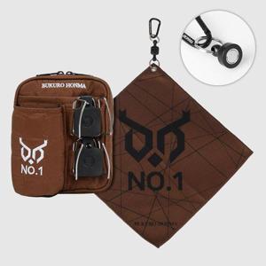 [부쿠로혼마]부쿠로혼마 서포트 24 파크골프 파우치 릴타올 세트 브라운 (B6FUST08)