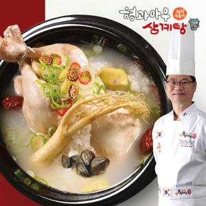 [맛딜]이정삼셰프의 형과아우 흑마늘 능이삼계탕 1kgx4팩