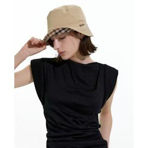 갤러리아_DCHE6EL03W2 닥스 [26SS] 브라운 리버시블 버킷햇